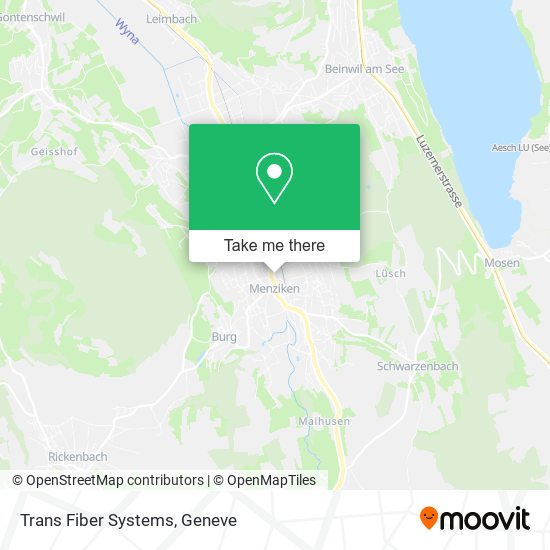 Trans Fiber Systems map