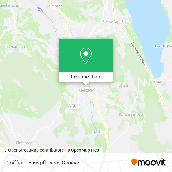 Coiffeur+Fusspfl.Oase map