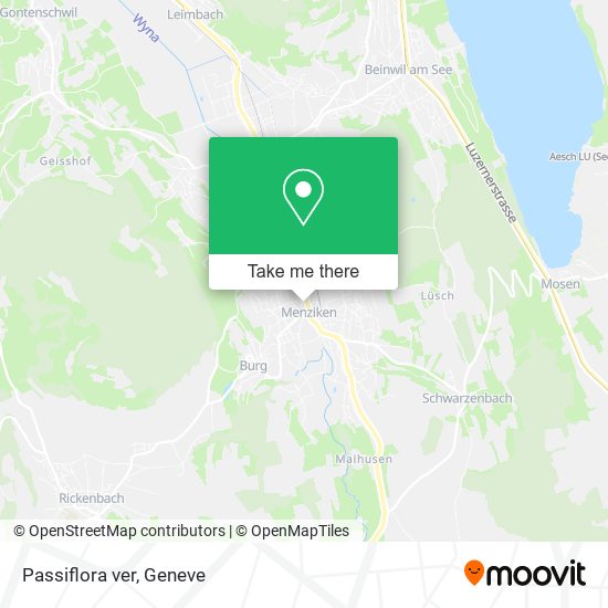 Passiflora ver map