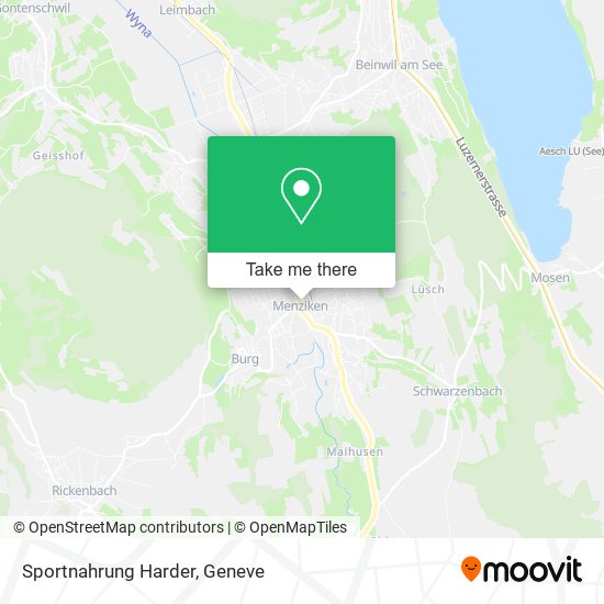 Sportnahrung Harder map