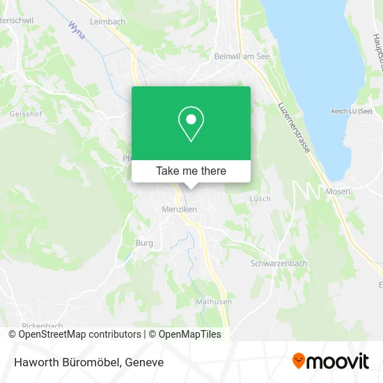 Haworth Büromöbel map