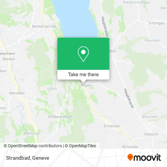 Strandbad plan