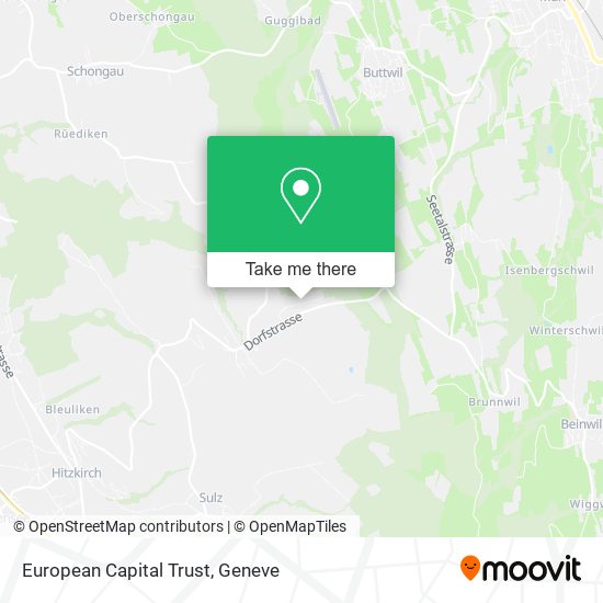 European Capital Trust map