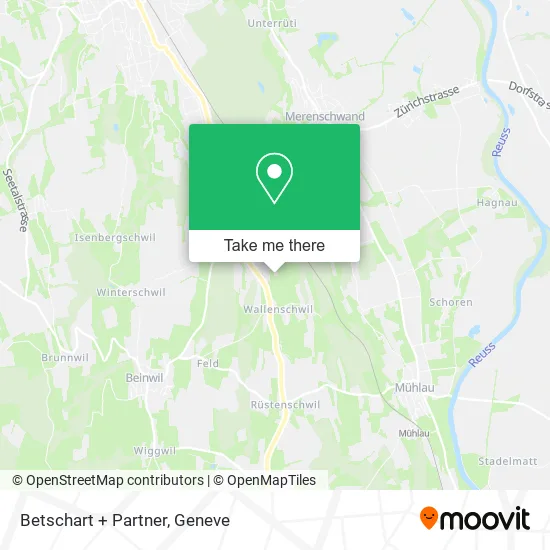 Betschart + Partner map
