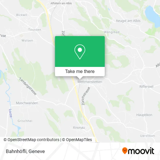 Bahnhöfli map