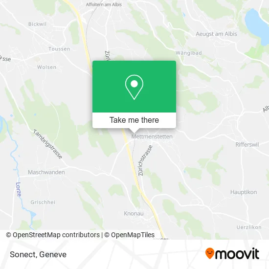 Sonect map