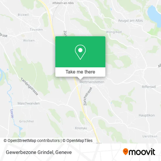 Gewerbezone Grindel map
