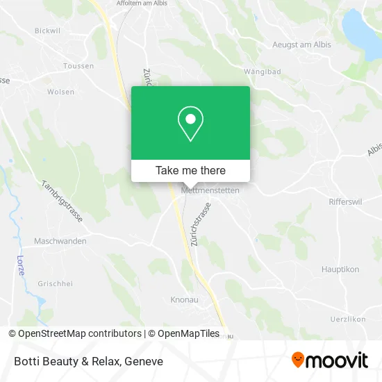 Botti Beauty & Relax map