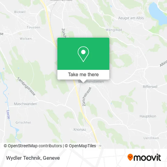 Wydler Technik map