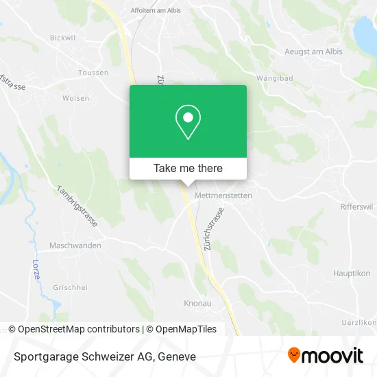 Sportgarage Schweizer AG map