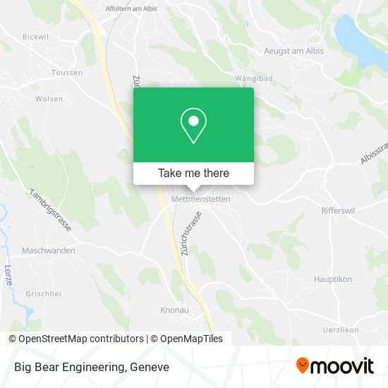 Big Bear Engineering map