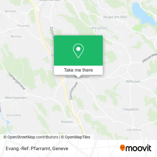 Evang.-Ref. Pfarramt map