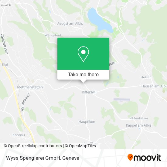 Wyss Spenglerei GmbH map