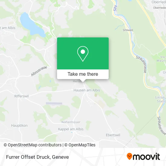 Furrer Offset Druck map