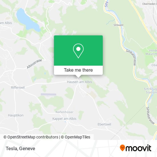 Tesla map