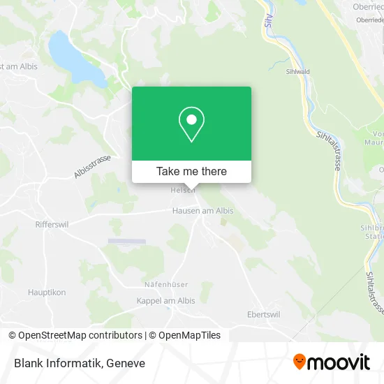 Blank Informatik map