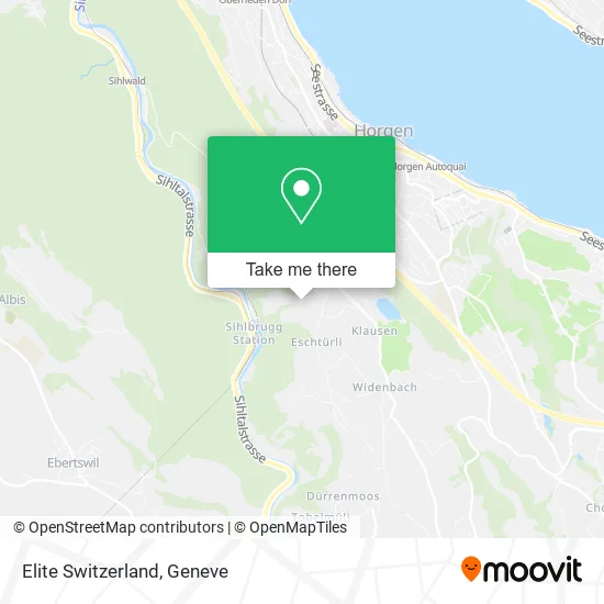 Elite Switzerland map