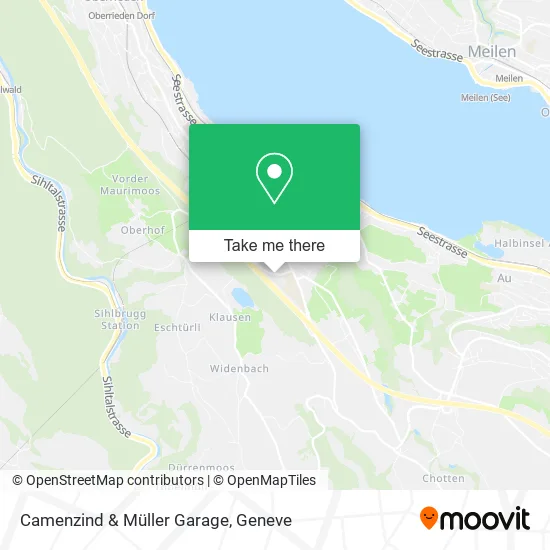 Camenzind & Müller Garage map