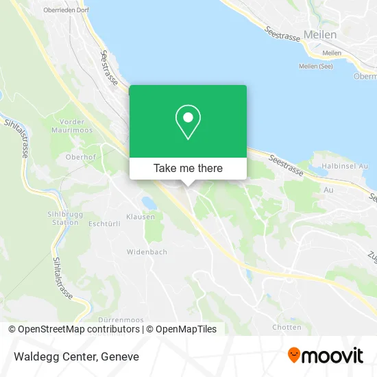 Waldegg Center map