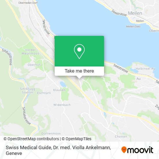 Swiss Medical Guide, Dr. med. Violla Ankelmann map