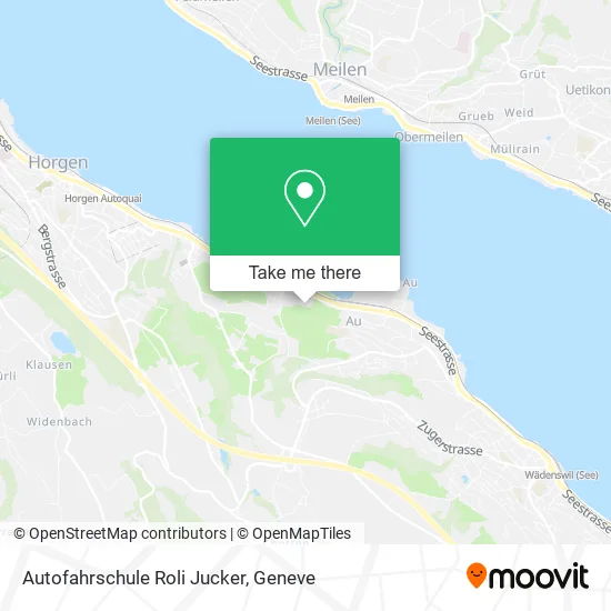 Autofahrschule Roli Jucker map