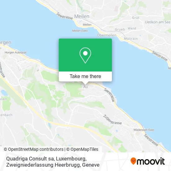 Quadriga Consult sa, Luxembourg, Zweigniederlassung Heerbrugg map