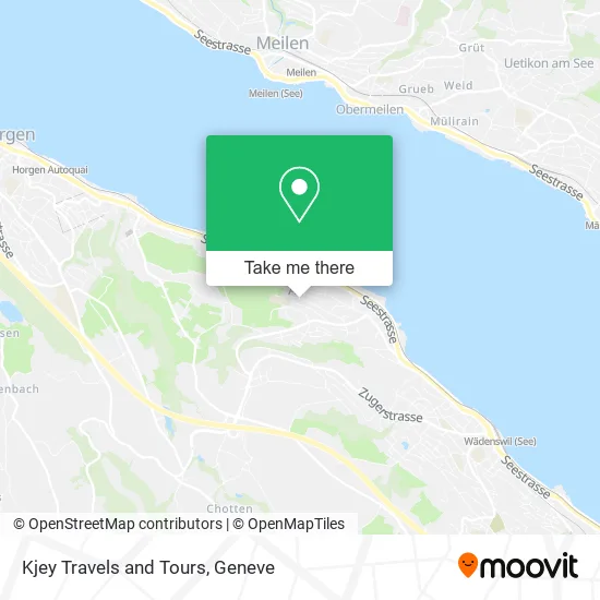 Kjey Travels and Tours map