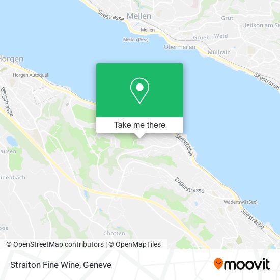 Straiton Fine Wine map