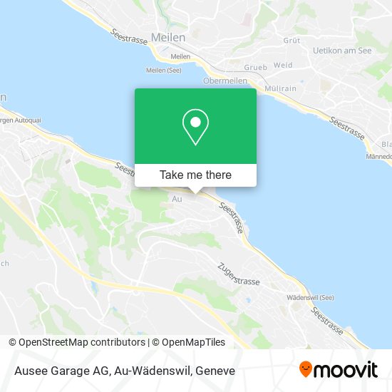 Ausee Garage AG, Au-Wädenswil map