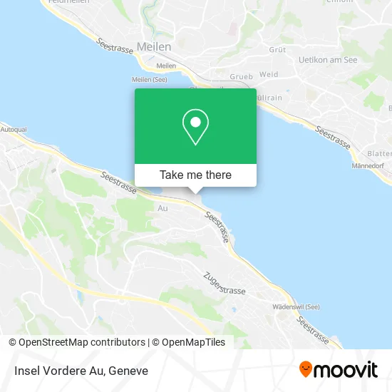 Insel Vordere Au map