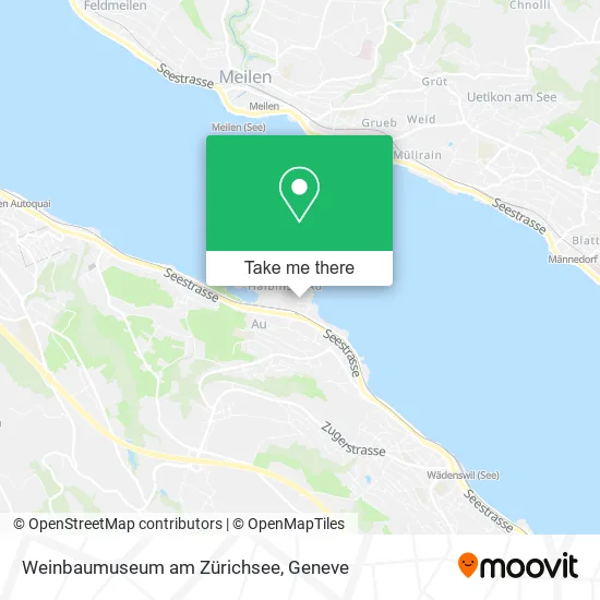 Weinbaumuseum am Zürichsee map
