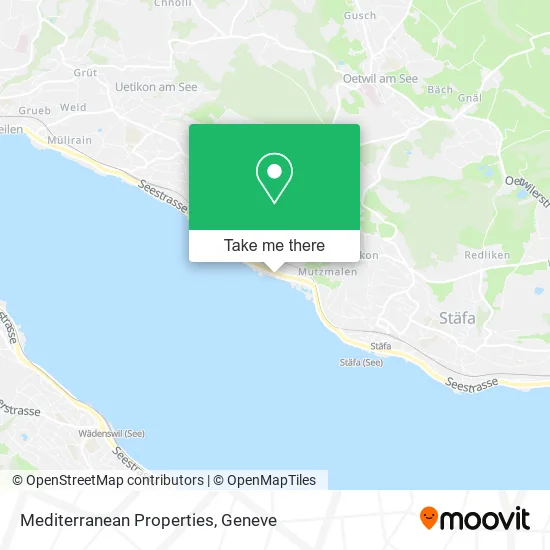 Mediterranean Properties map