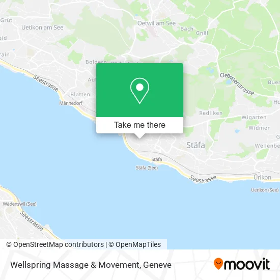 Wellspring Massage & Movement map