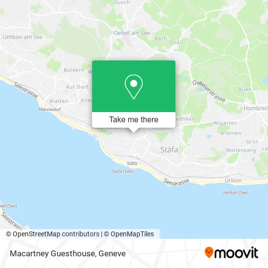 Macartney Guesthouse map