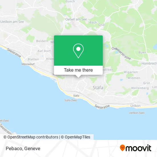 Pebaco map