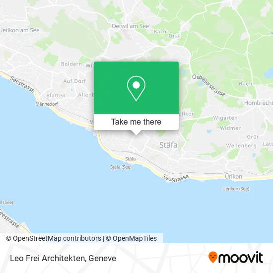 Leo Frei Architekten map