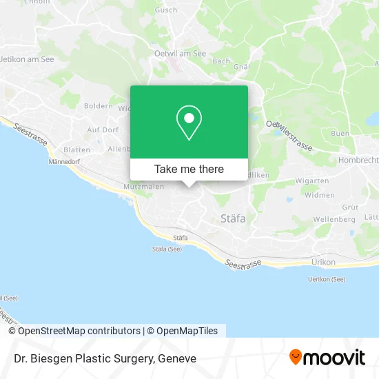 Dr. Biesgen Plastic Surgery map