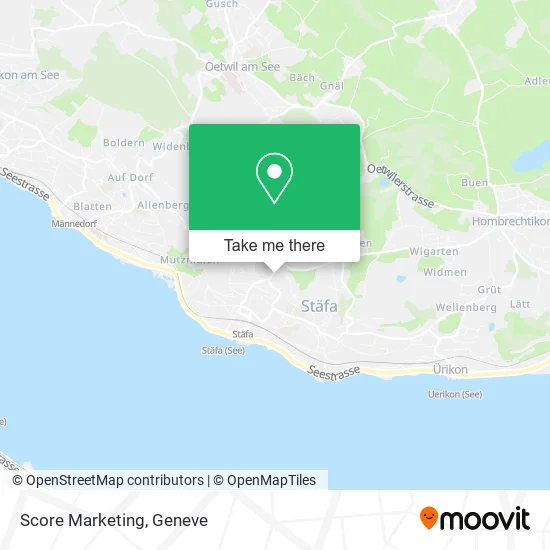 Score Marketing map