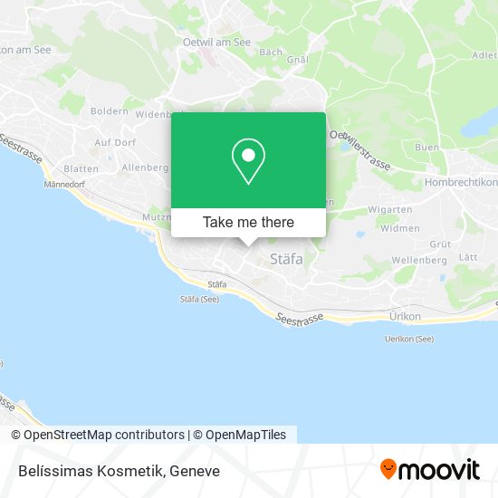 Belíssimas Kosmetik map