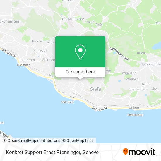 Konkret Support Ernst Pfenninger map