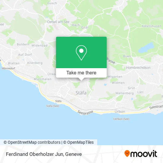 Ferdinand Oberholzer Jun map