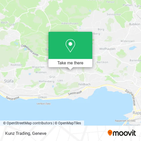 Kunz Trading map