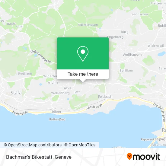 Bachman's Bikestatt map