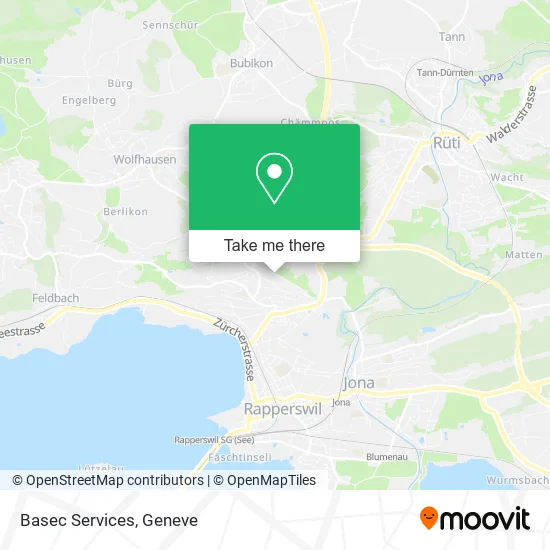 Basec Services map