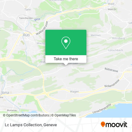 Lc Lamps Collection map