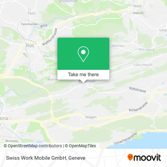 Swiss Work Mobile GmbH map