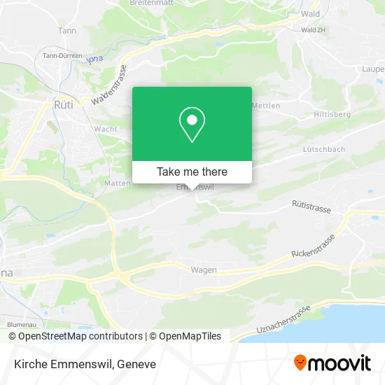 Kirche Emmenswil map