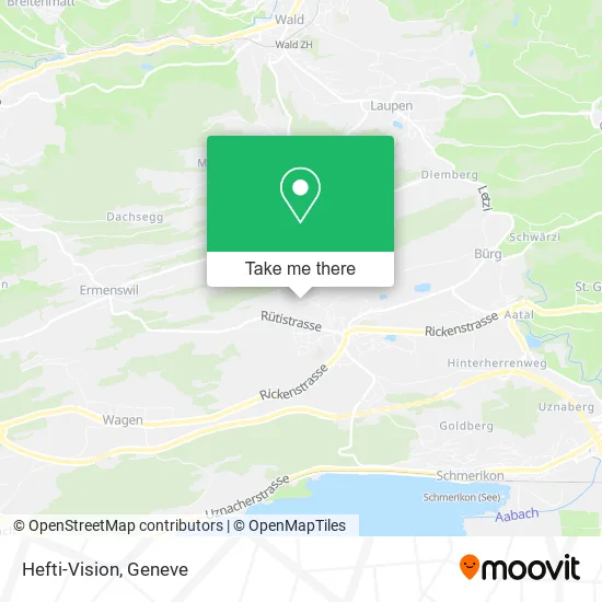 Hefti-Vision map