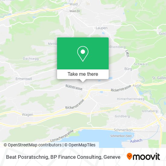 Beat Posratschnig, BP Finance Consulting map