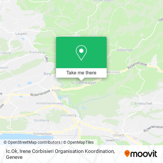 Ic.Ok, Irene Corbisieri Organisation Koordination map